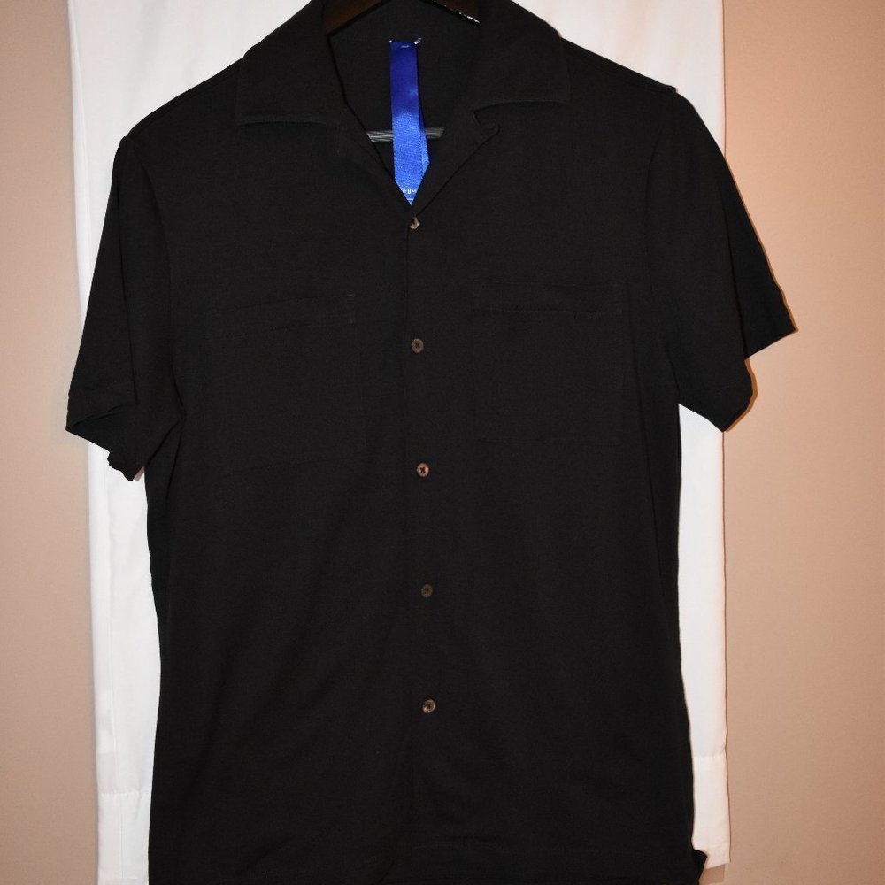 Kit  and ace button up black